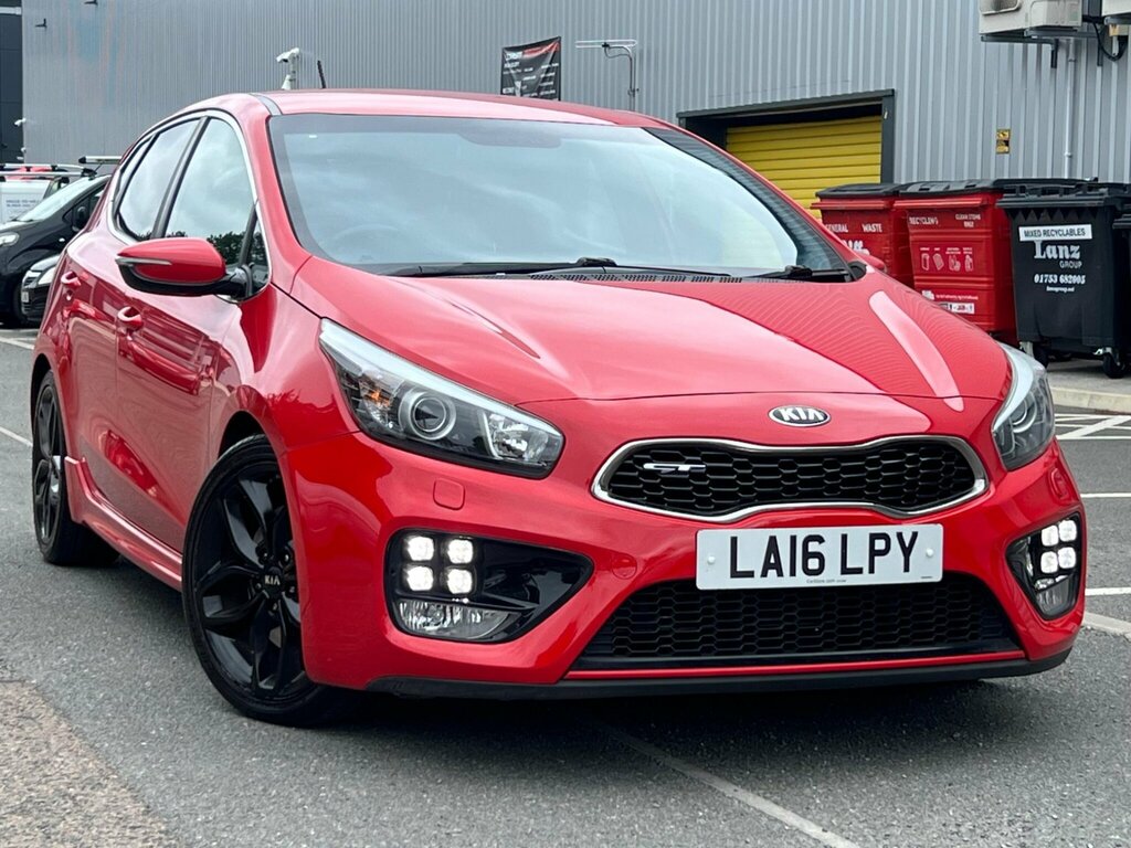 Kia Ceed 1.6 T-gdi Gt Euro 6 Red #2