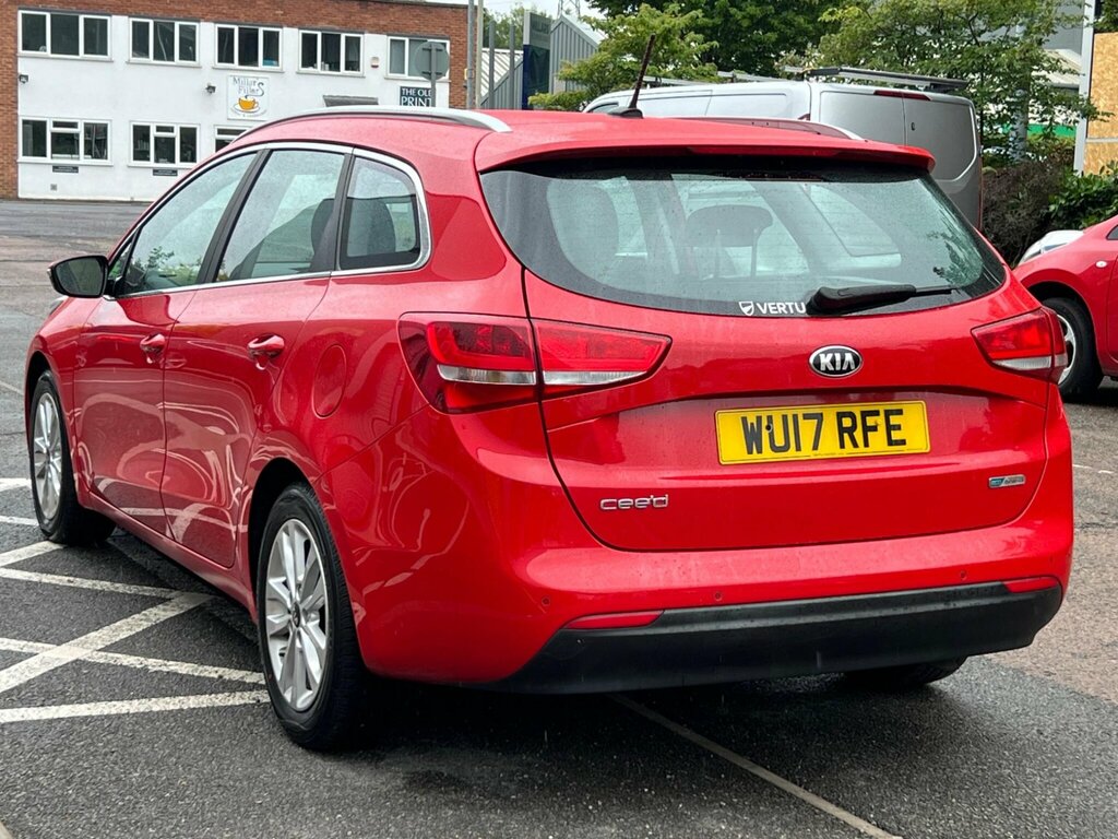 Kia Ceed 1.6 Crdi 2 Sportswagon Euro 6 Ss WU17RFE Red #6