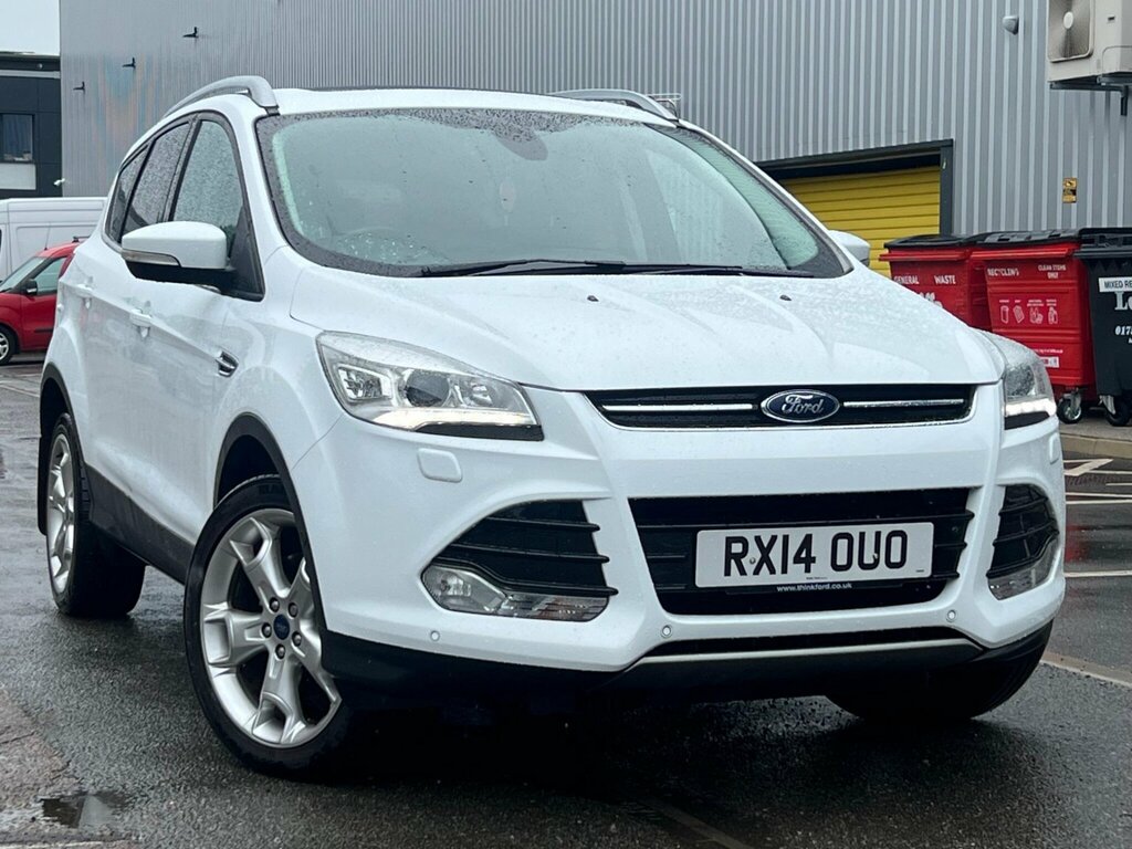 Ford Kuga 2.0 Tdci Titanium X Awd Euro 5 RX14OUO White #2
