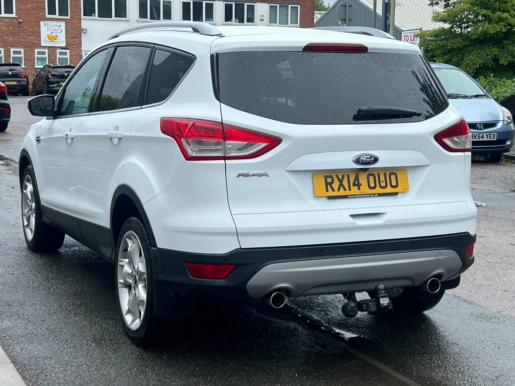 Ford Kuga 2.0 Tdci Titanium X Awd Euro 5 RX14OUO White #6