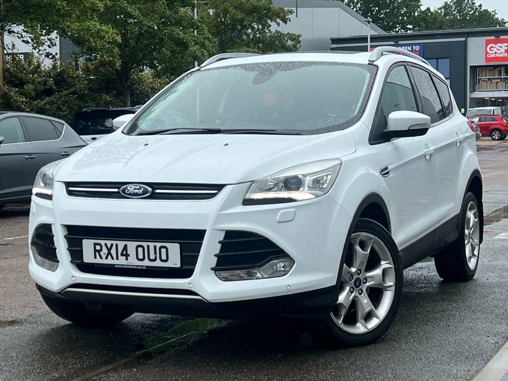 Ford Kuga 2.0 Tdci Titanium X Awd Euro 5 RX14OUO White #4