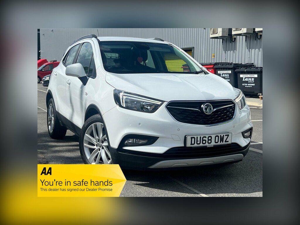 Vauxhall Mokka X 1.4I Turbo Ecotec Active Euro 6 Ss White
