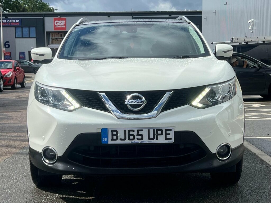 Nissan Qashqai 1.5 Dci Tekna 2Wd Euro 6 Ss BJ65UPE White #3