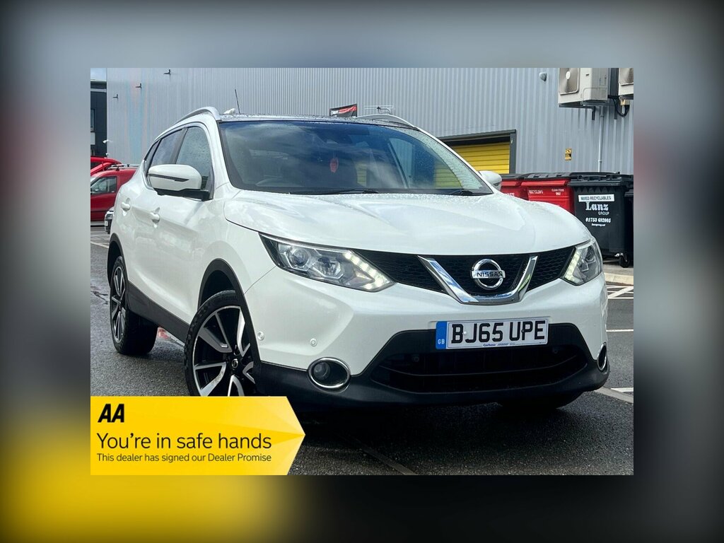 Nissan Qashqai 1.5 Dci Tekna 2Wd Euro 6 Ss BJ65UPE White