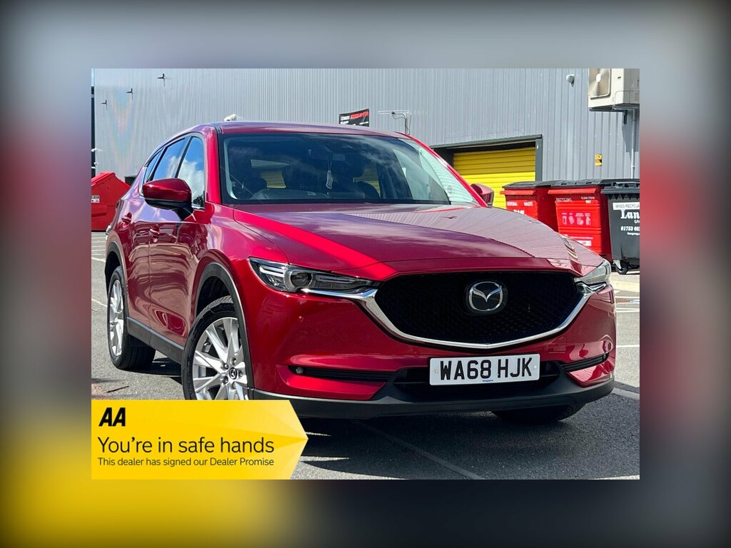 Mazda CX-5 2.2 Skyactiv-d Sport Nav Euro 6 Ss WA68HJK Red