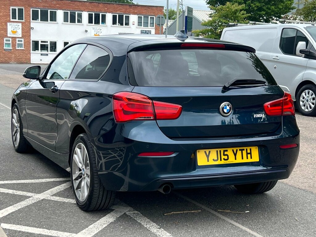 BMW 1 Series 1.6 118I Sport Euro 6 Ss Blue #6