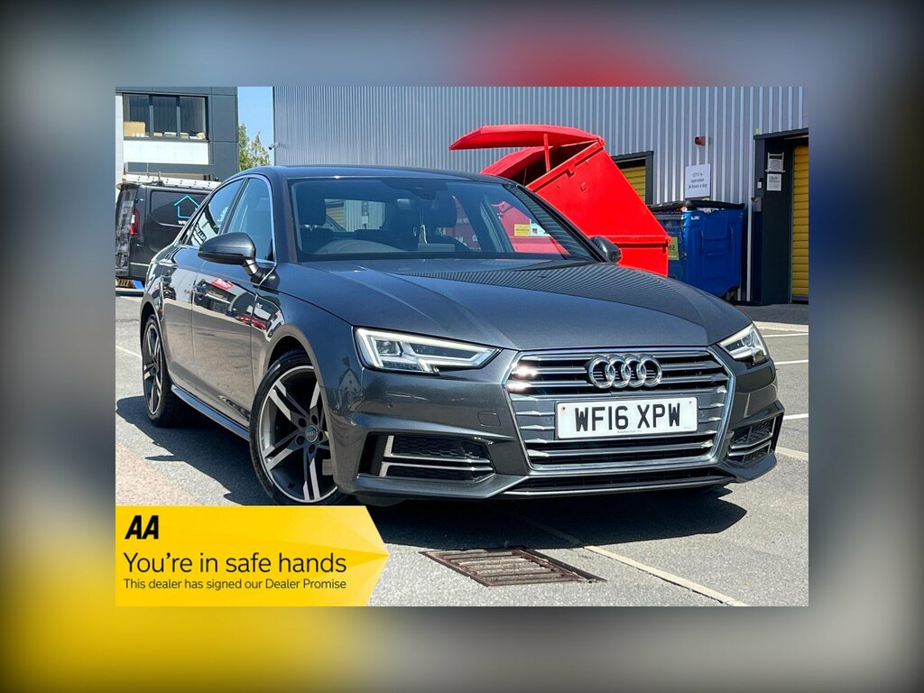 Audi A4 2.0 Tfsi S Line Euro 6 Ss Grey