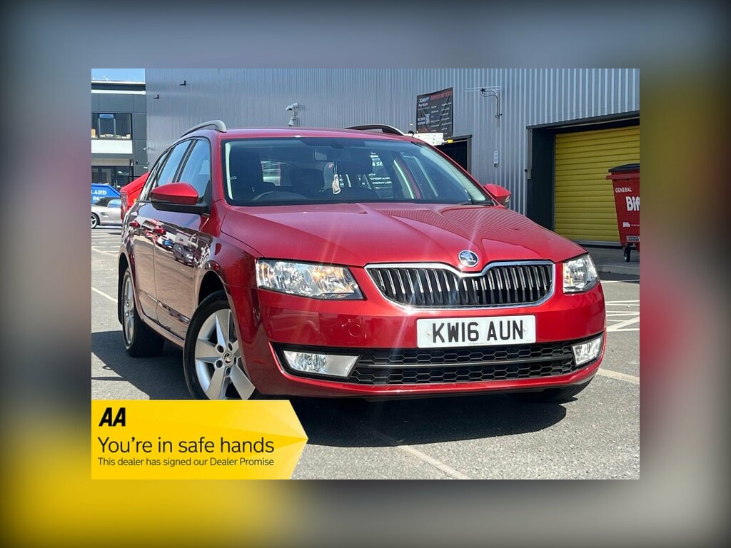 Skoda Octavia 1.6 Tdi Se Business Dsg Euro 6 Ss Red