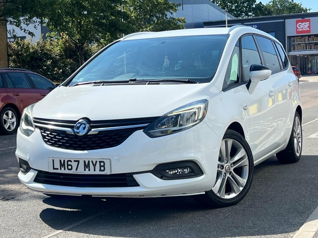 Vauxhall Zafira Tourer 1.4I Turbo Sri Nav Euro 6 White #4