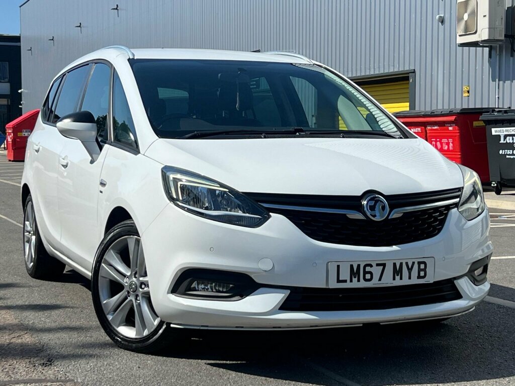 Vauxhall Zafira Tourer 1.4I Turbo Sri Nav Euro 6 White #2