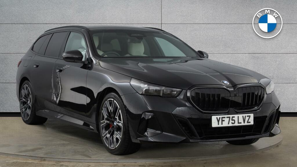BMW 5 Series Saloon Grey #1