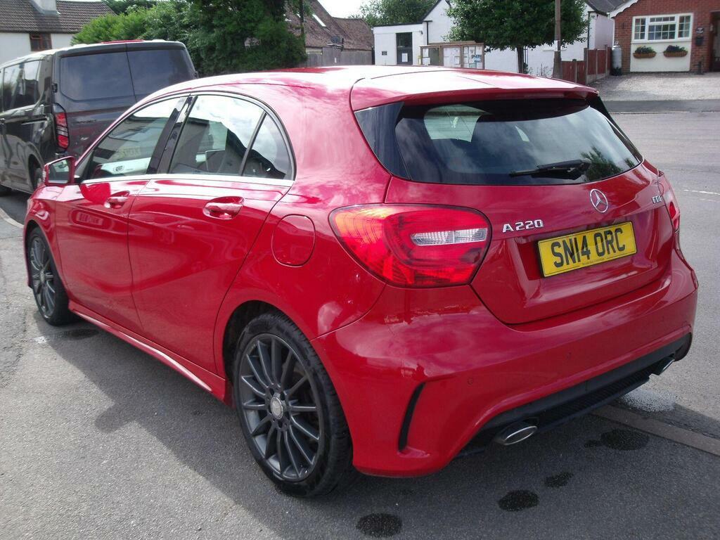 Mercedes-Benz A Class 2.1 A220 Cdi Amg Sport 7G-dct Euro 6 S S SN14ORC Red #4