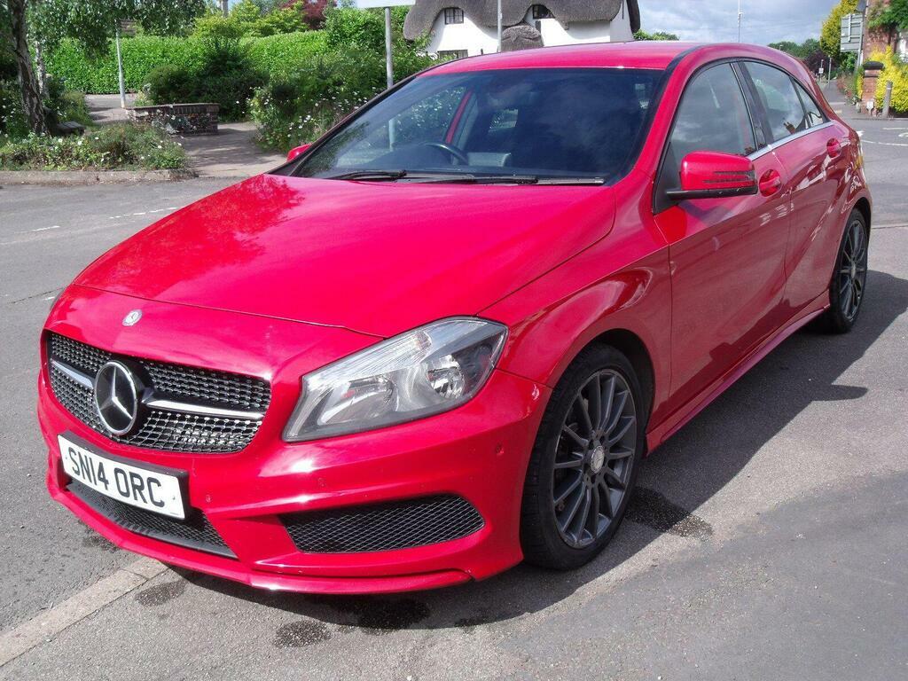 Mercedes-Benz A Class 2.1 A220 Cdi Amg Sport 7G-dct Euro 6 S S SN14ORC Red #3