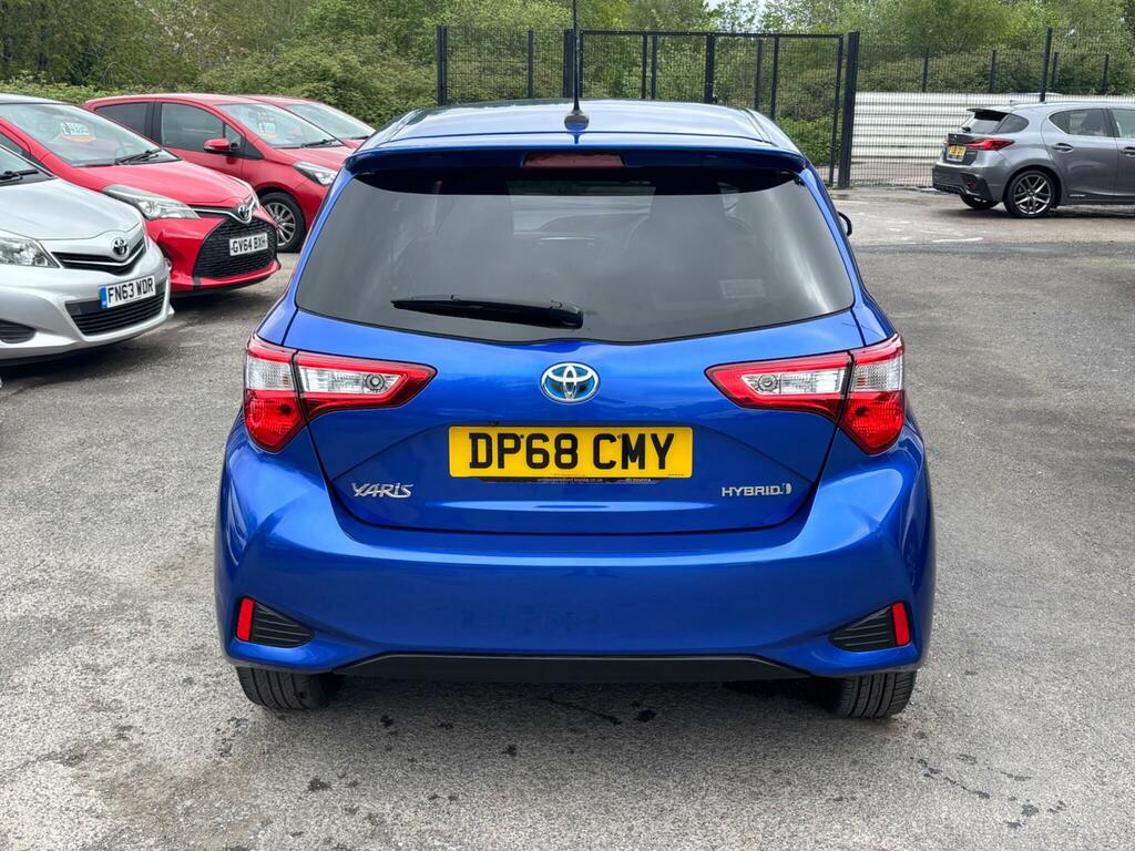 Toyota Yaris 1.5 Vvt-h Design E-cvt Euro 6 Ss DP68CMY Blue #5