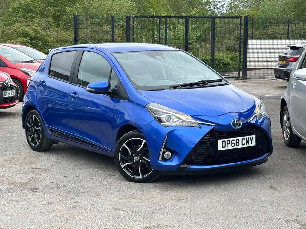 Toyota Yaris 1.5 Vvt-h Design E-cvt Euro 6 Ss Blue