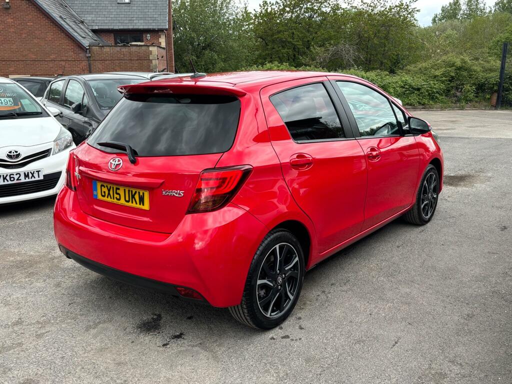 Toyota Yaris 1.33 Dual Vvt-i Sport Euro 5 Euro 5 GX15UKW Red #6