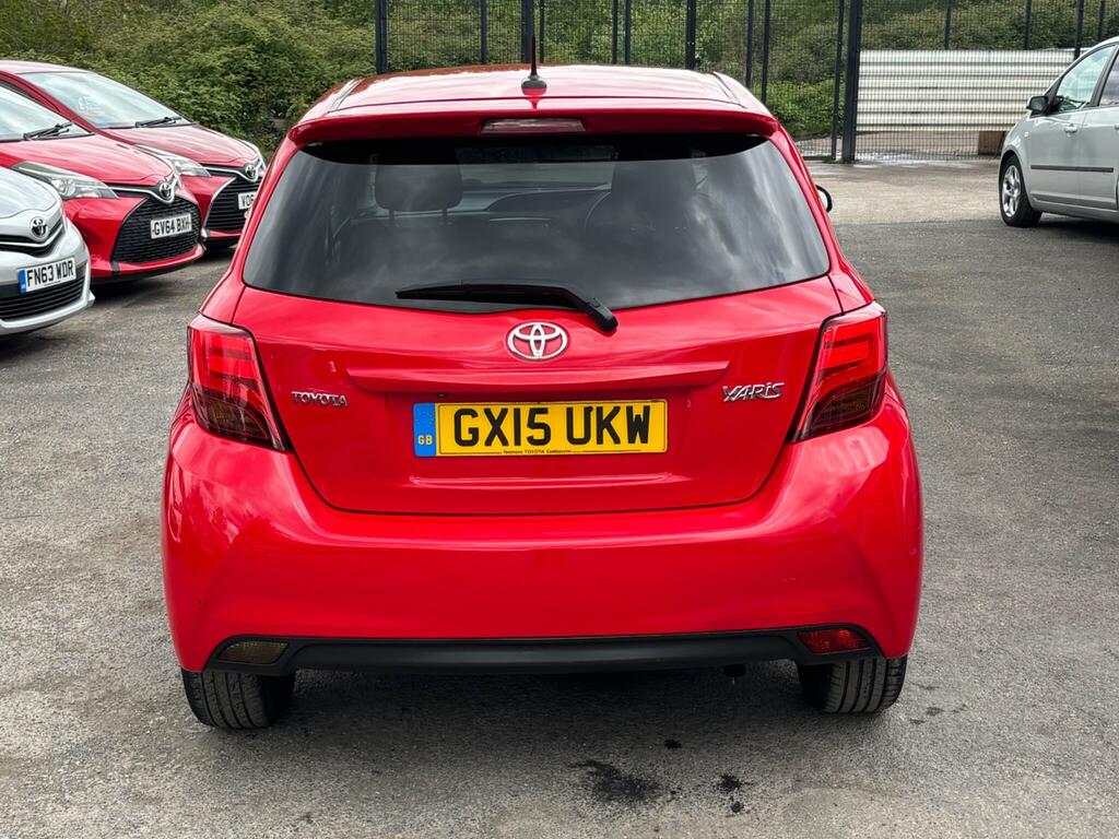 Toyota Yaris 1.33 Dual Vvt-i Sport Euro 5 Euro 5 GX15UKW Red #5