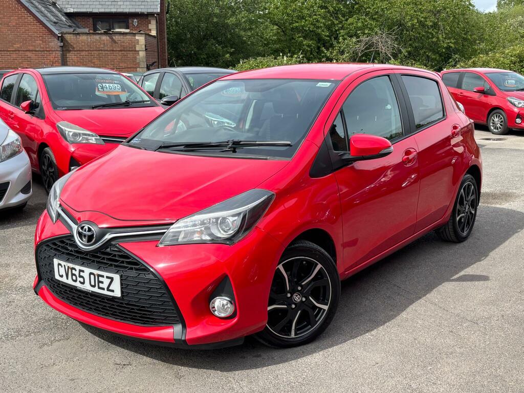 Toyota Yaris 1.33 Dual Vvt-i Sport Euro 5 Euro 5 CV65OEZ Red #3