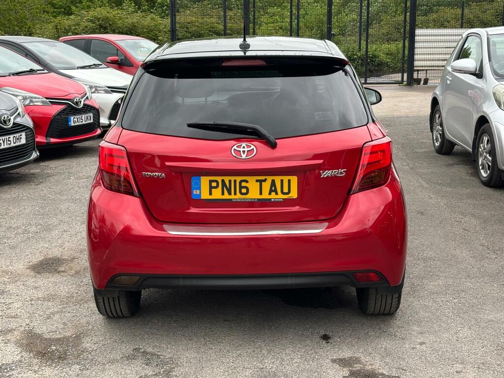 Toyota Yaris 1.33 Dual Vvt-i Design Euro 6 PN16TAU Red #6