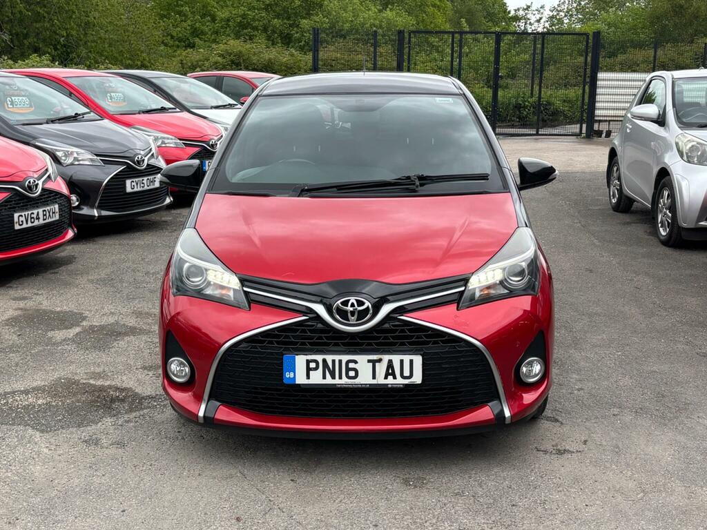 Toyota Yaris 1.33 Dual Vvt-i Design Euro 6 PN16TAU Red #2