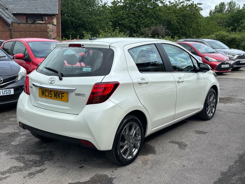Toyota Yaris 1.33 Dual Vvt-i Excel Euro 5 Euro 5 White #6