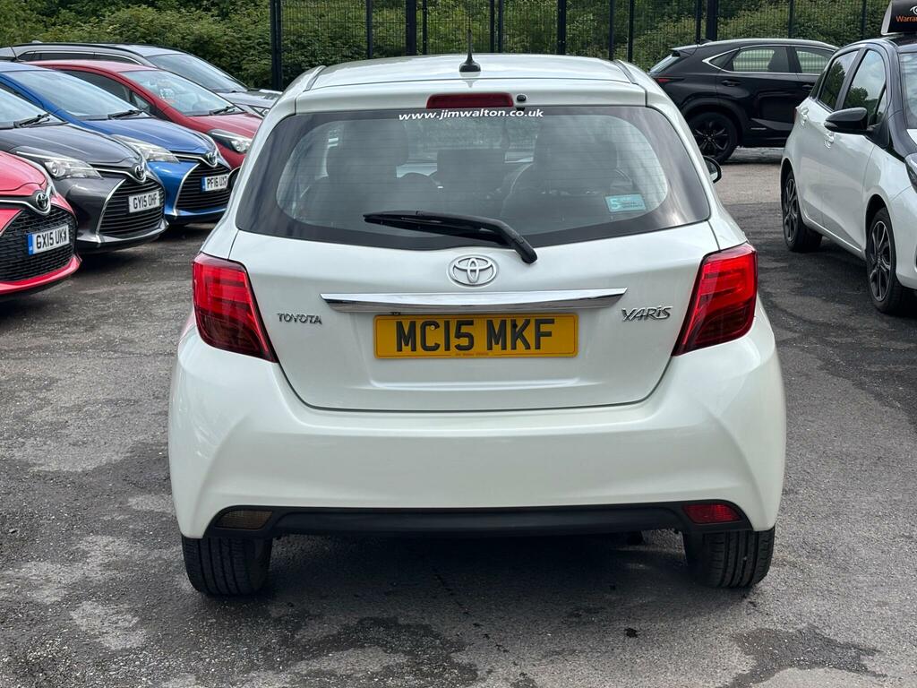Toyota Yaris 1.33 Dual Vvt-i Excel Euro 5 Euro 5 White #5