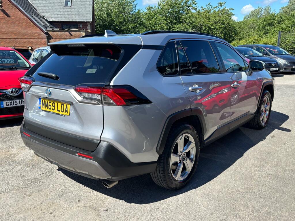 Toyota Rav 4 2.5 Vvt-h Design Cvt 4Wd Euro 6 Ss MM69LOA Silver #6