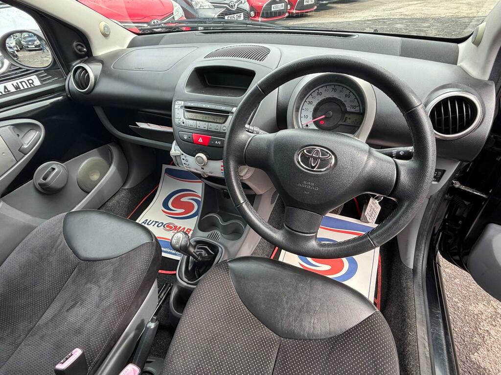 Toyota Aygo Hatchback Blue #30