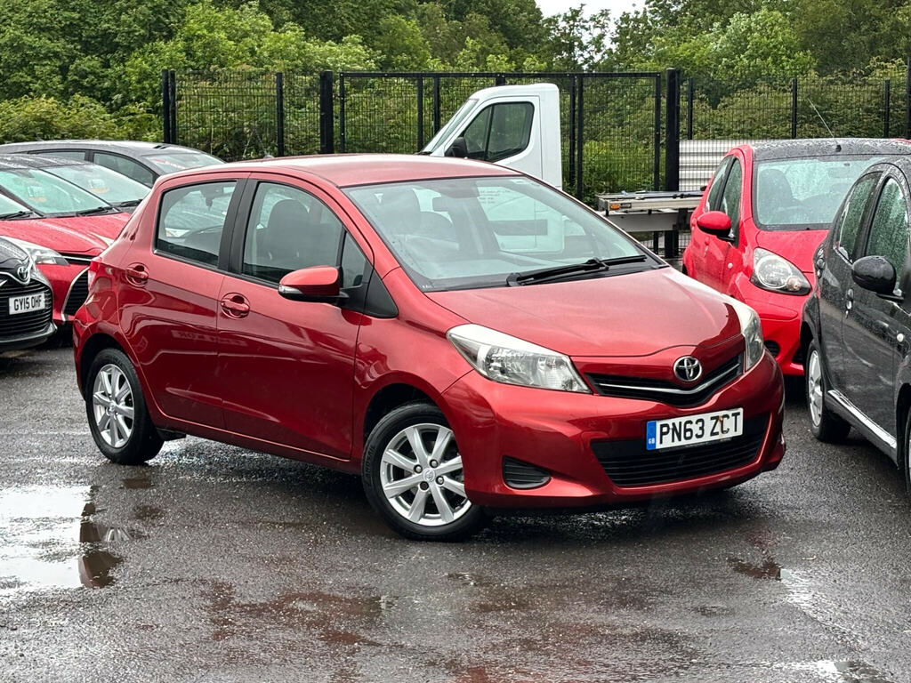 Toyota Yaris 1.33 Dual Vvt-i Tr Euro 5 Red