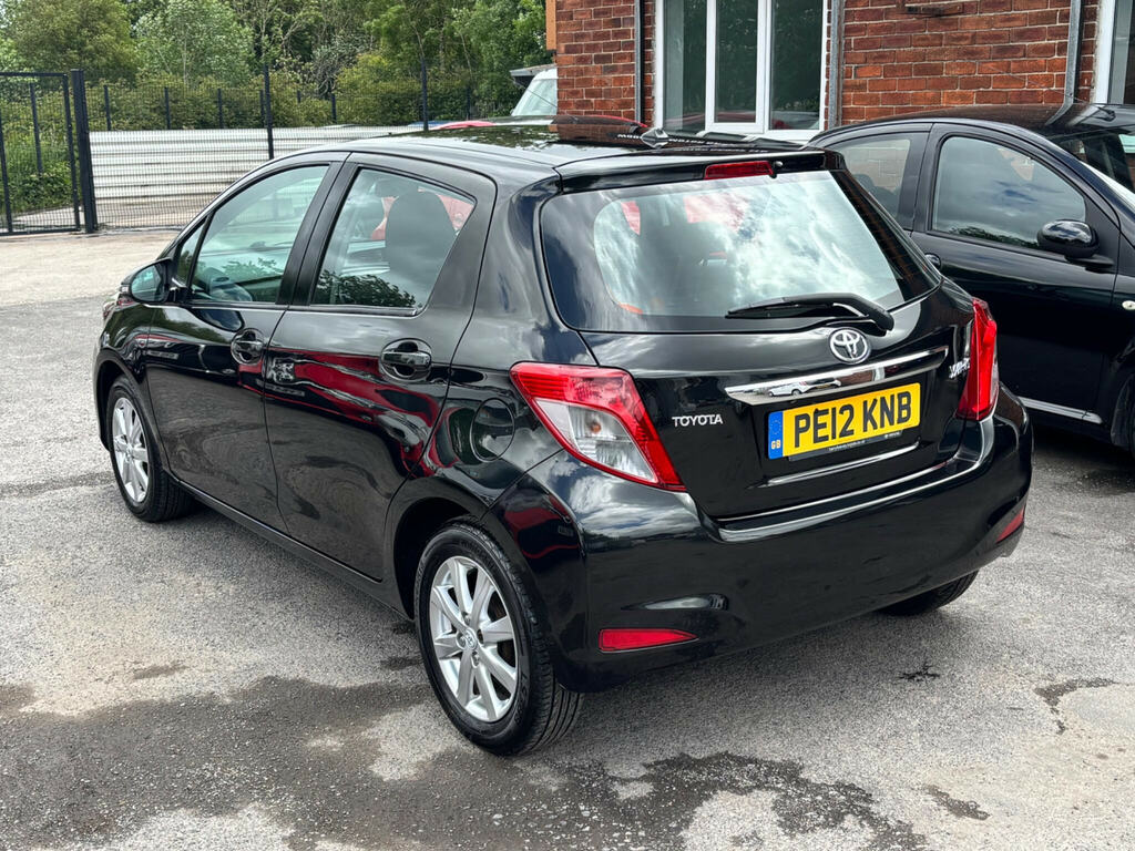 Toyota Yaris Hatchback Blue #4