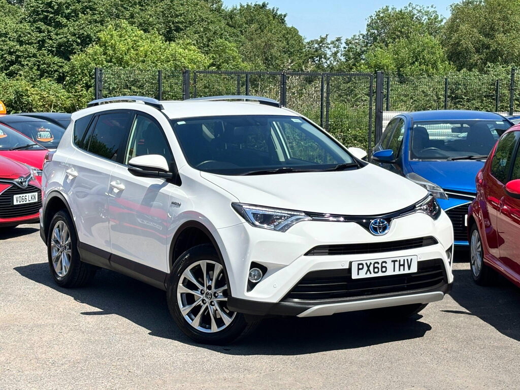 Toyota Rav 4 2.5 Vvt-h Excel Cvt 4Wd Euro 6 Ss White