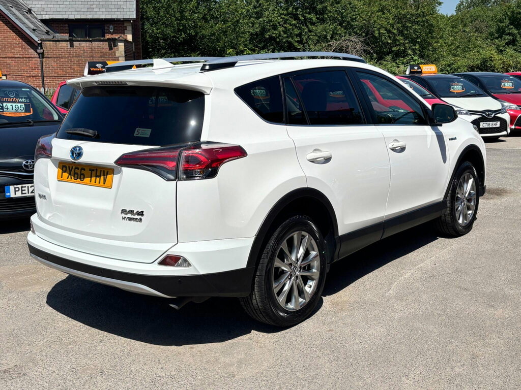 Toyota Rav 4 2.5 Vvt-h Excel Cvt 4Wd Euro 6 Ss White #6