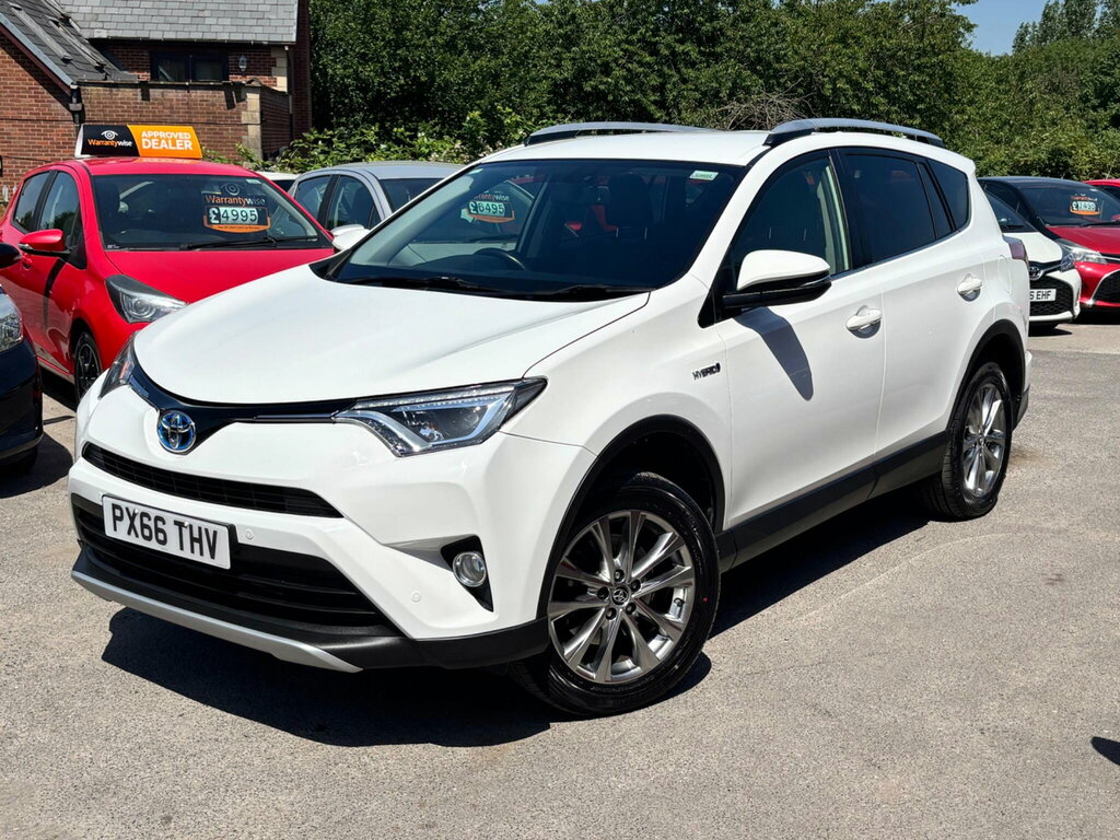 Toyota Rav 4 2.5 Vvt-h Excel Cvt 4Wd Euro 6 Ss White #3