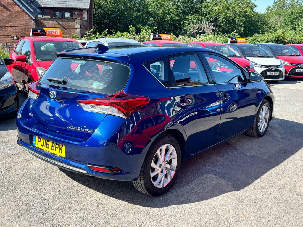 Toyota Auris 1.8 Vvt-h Business Edition Cvt Euro 6 Ss Blue #4