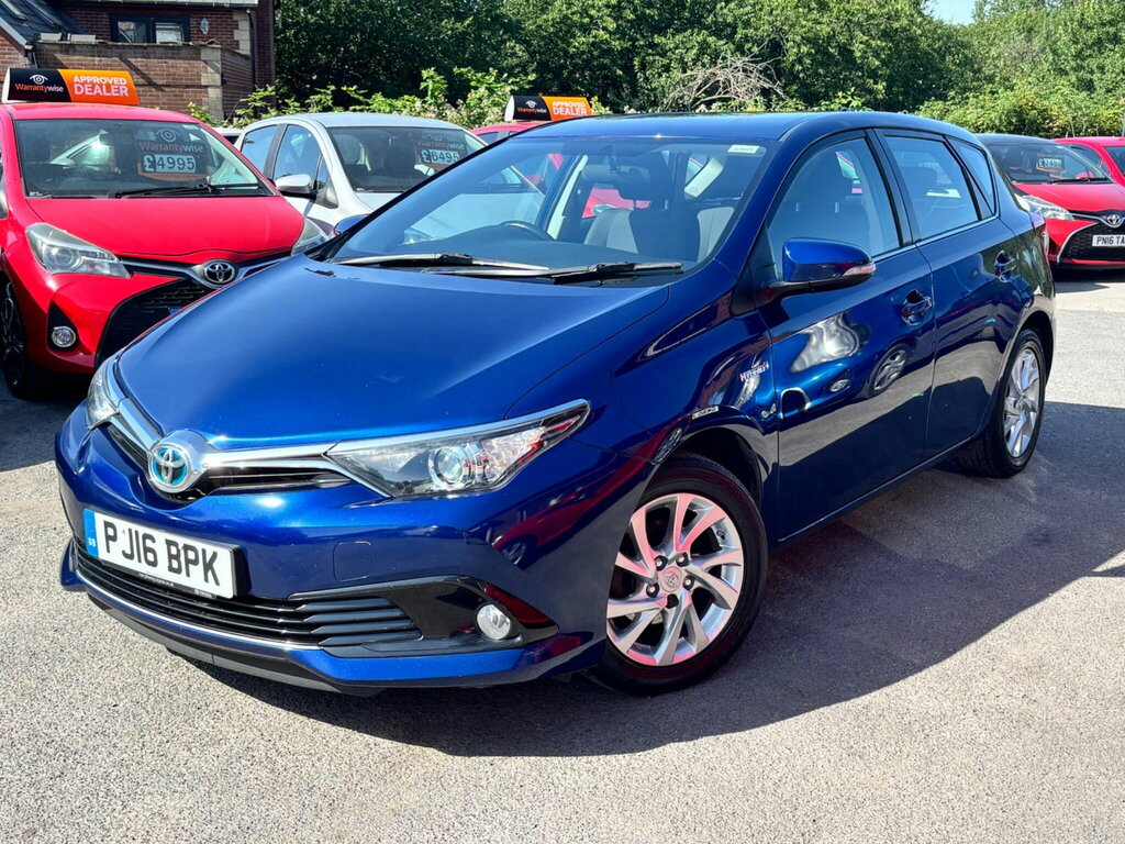 Toyota Auris 1.8 Vvt-h Business Edition Cvt Euro 6 Ss Blue #3