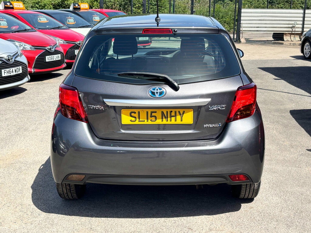 Toyota Yaris 1.5 Vvt-h Icon E-cvt Euro 6 Grey #5