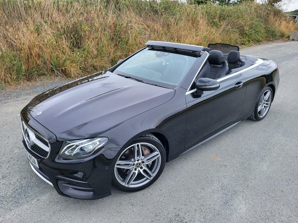 Mercedes-Benz E Class 2.0 E220d Amg Line Cabriolet G-tronic Euro 6 Ss EF18WDA Black #3