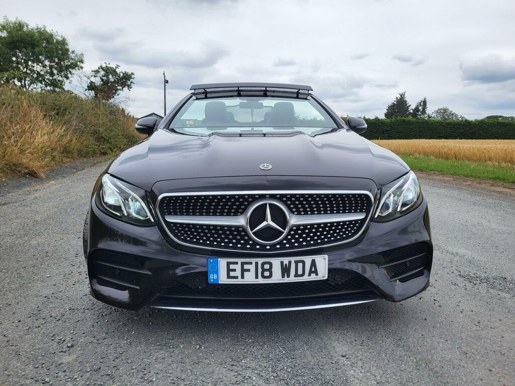 Mercedes-Benz E Class 2.0 E220d Amg Line Cabriolet G-tronic Euro 6 Ss EF18WDA Black #2