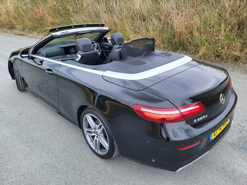 Mercedes-Benz E Class 2.0 E220d Amg Line Cabriolet G-tronic Euro 6 Ss EF18WDA Black #5