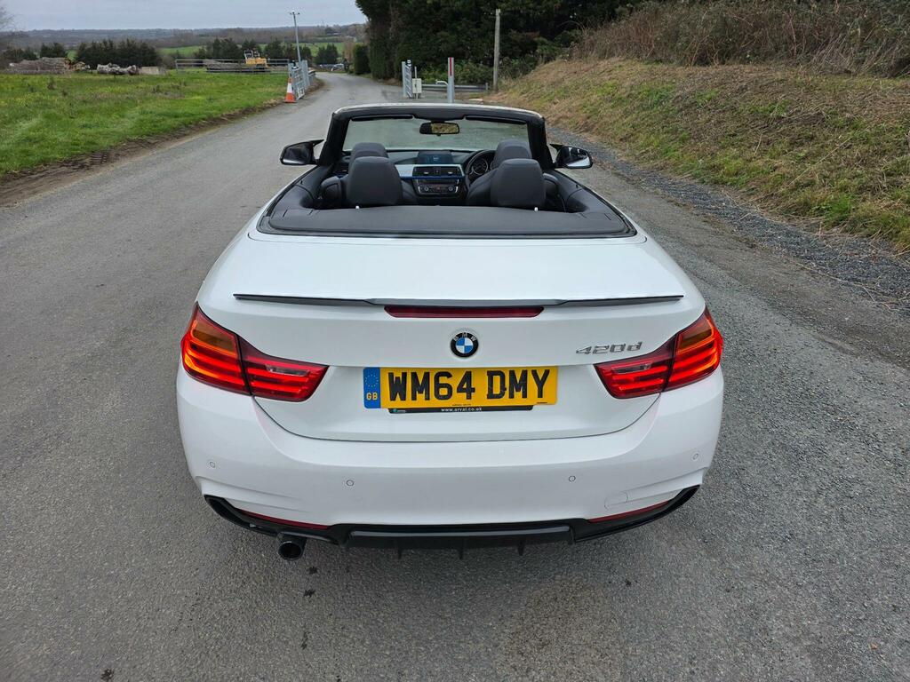 BMW 4 Series 2.0 420D M Sport Euro 6 Ss White #6