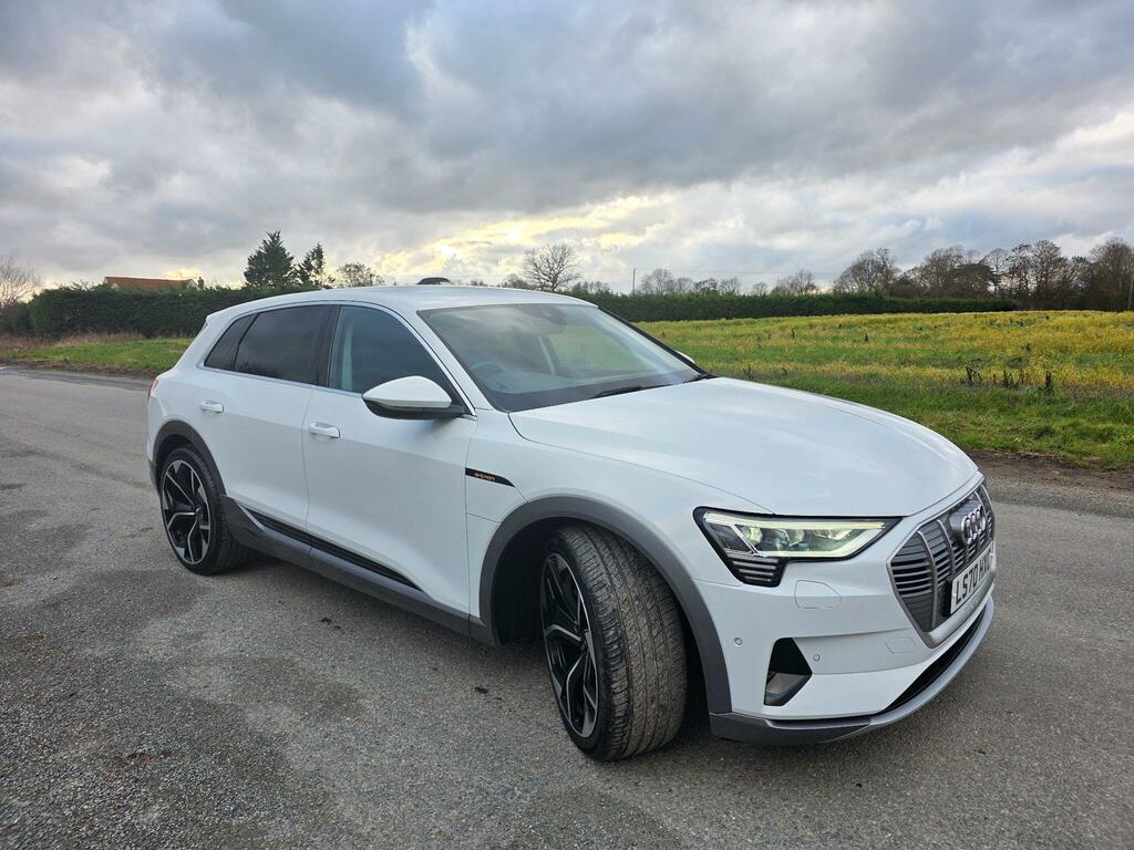 Audi E-tron 50 Technik Quattro 71.2Kwh White