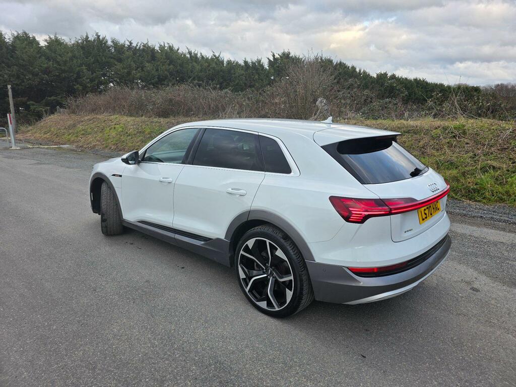 Audi E-tron 50 Technik Quattro 71.2Kwh LS70HXC White #5