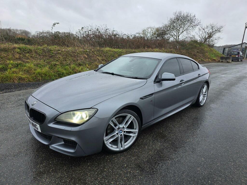 BMW 6 Series Gran Coupe 3.0 640D M Sport Euro 5 Ss YH14WNG Grey #3