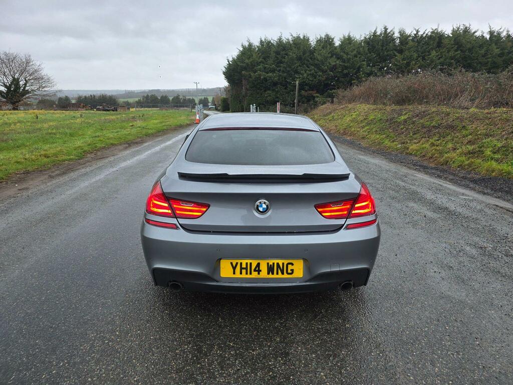 BMW 6 Series Gran Coupe 3.0 640D M Sport Euro 5 Ss YH14WNG Grey #6
