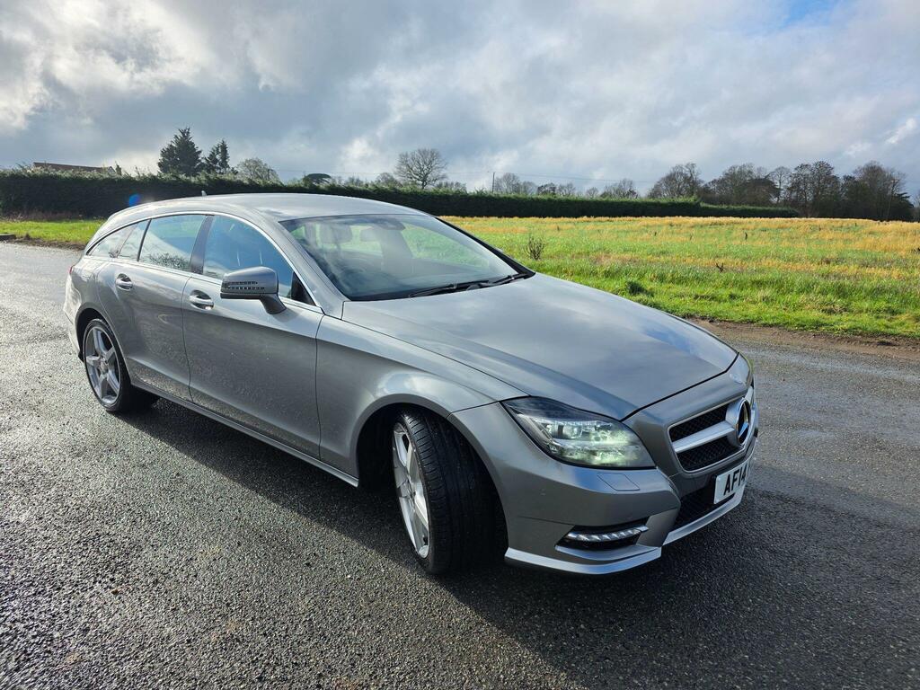 Mercedes-Benz CLS 2.1 Cls250 Cdi Amg Sport Shooting Brake G-tronic Silver