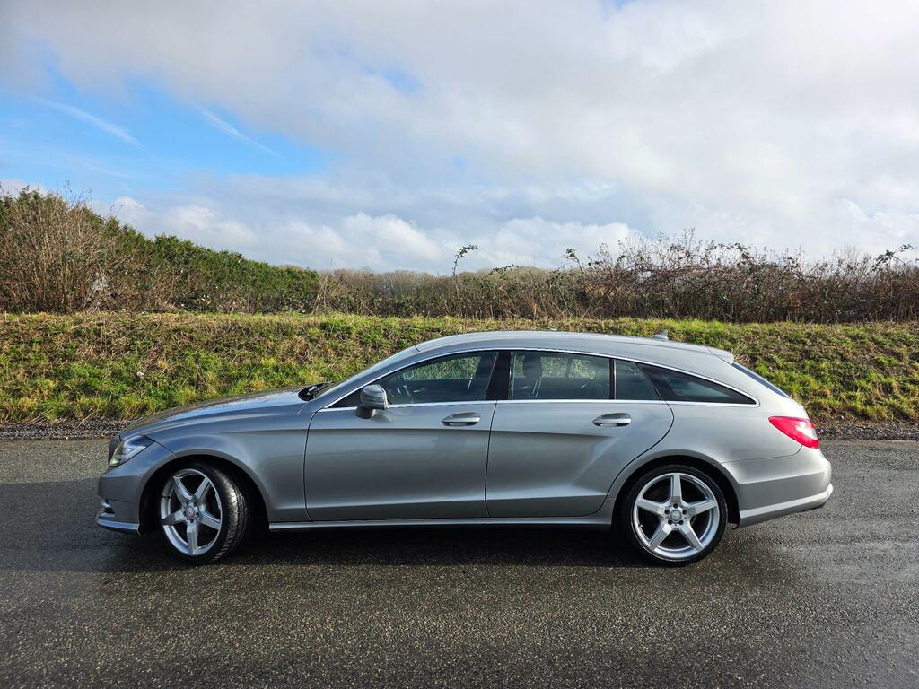 Mercedes-Benz CLS 2.1 Cls250 Cdi Amg Sport Shooting Brake G-tronic AF14FCD Silver #4