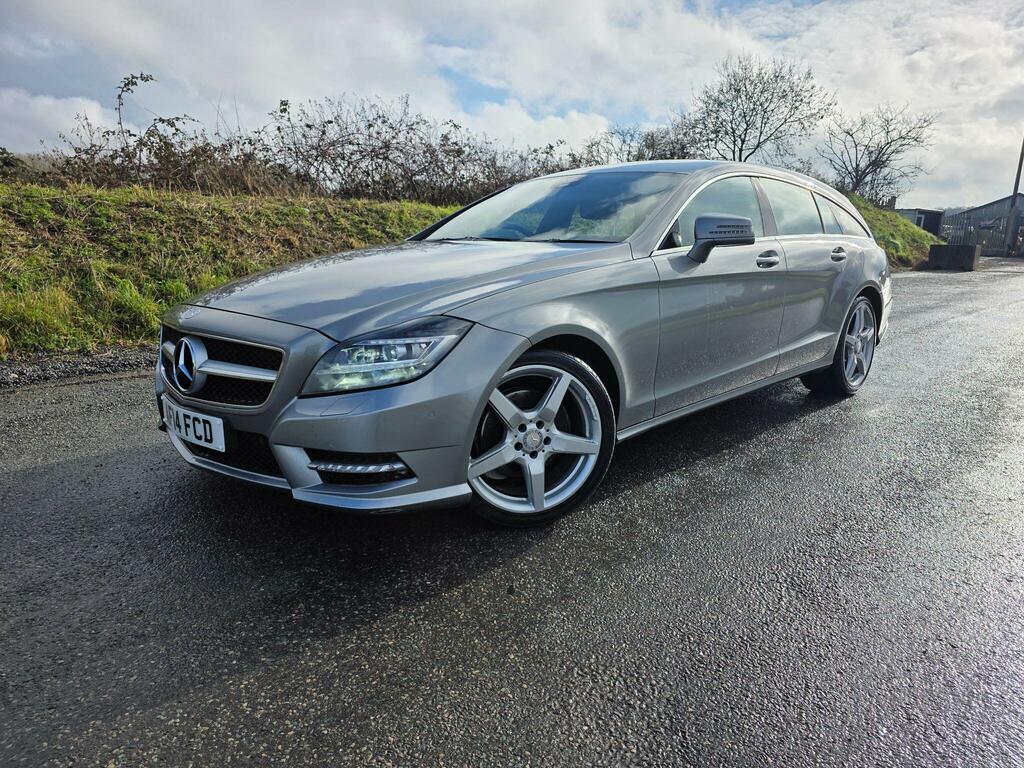 Mercedes-Benz CLS 2.1 Cls250 Cdi Amg Sport Shooting Brake G-tronic AF14FCD Silver #3