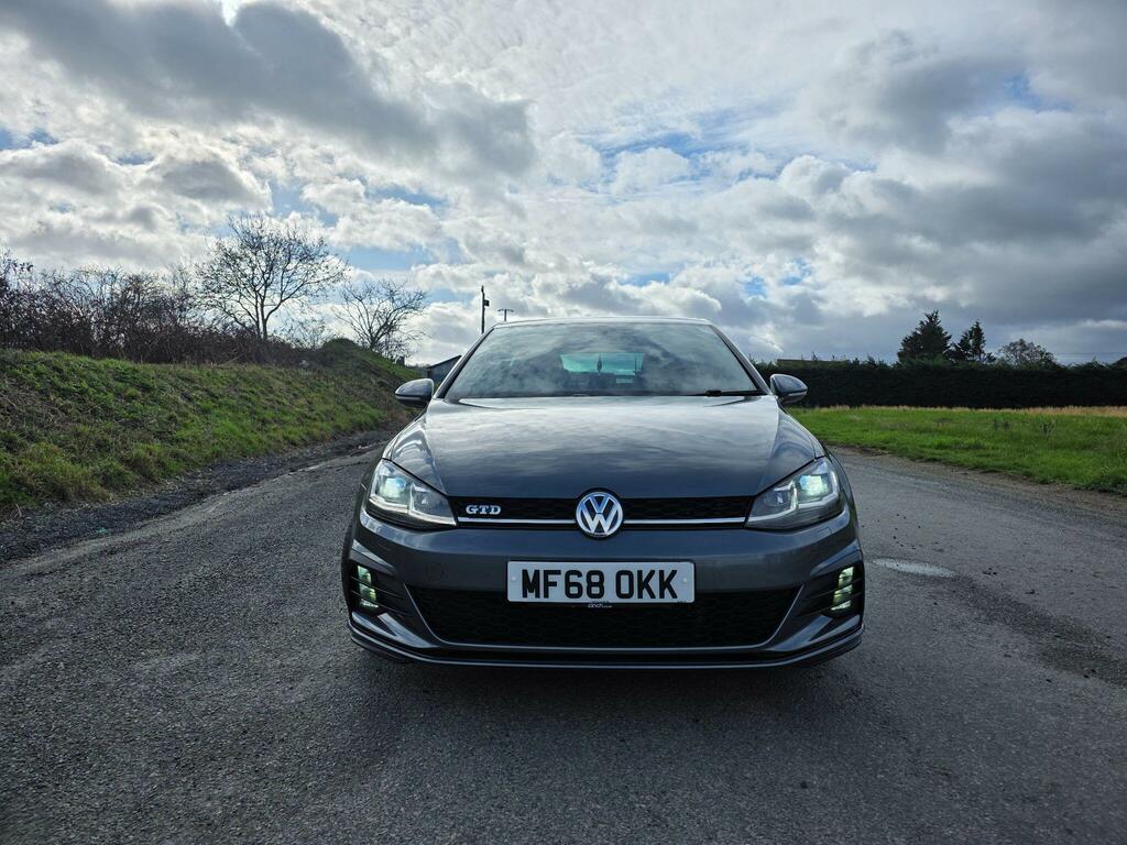 Volkswagen Golf 2.0 Tdi Gtd Dsg Euro 6 Ss MF68OKK Grey #2
