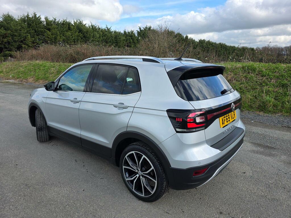 Volkswagen T-Cross 1.0 Tsi Sel Dsg Euro 6 Ss AF69VLR Silver #5
