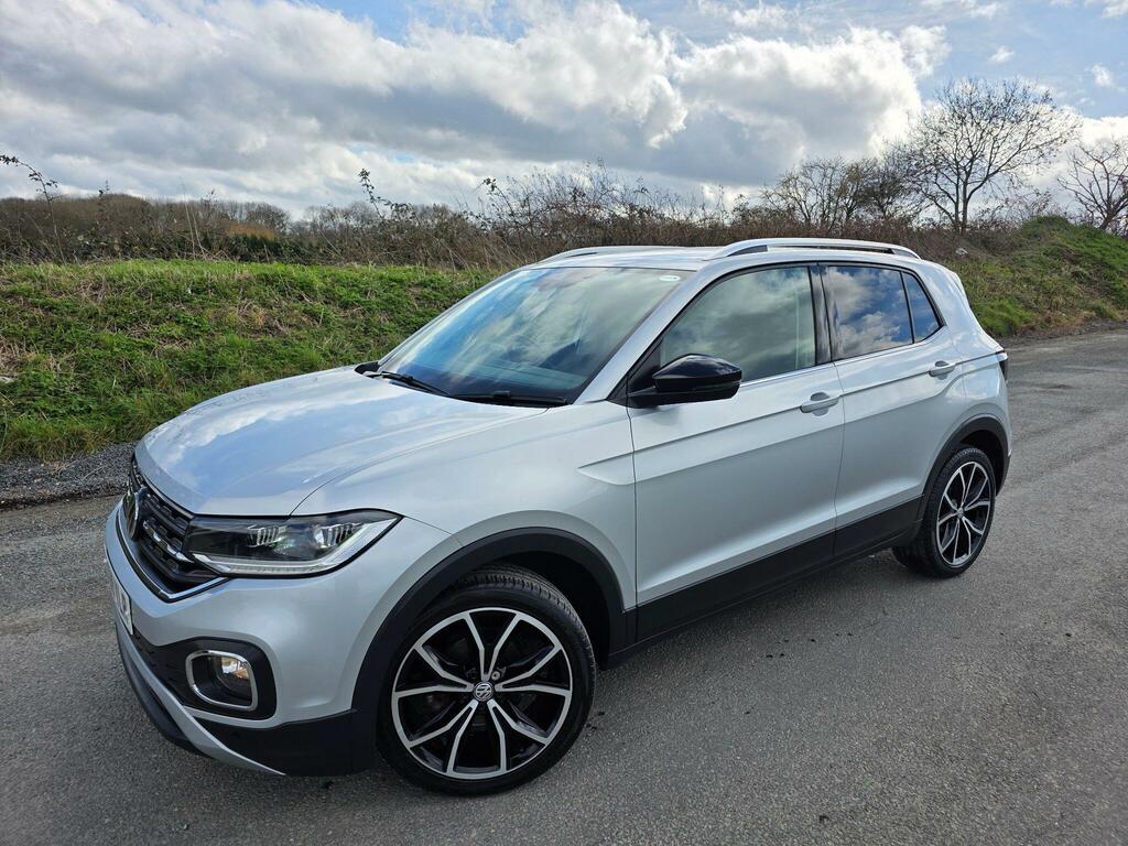 Volkswagen T-Cross 1.0 Tsi Sel Dsg Euro 6 Ss AF69VLR Silver #3